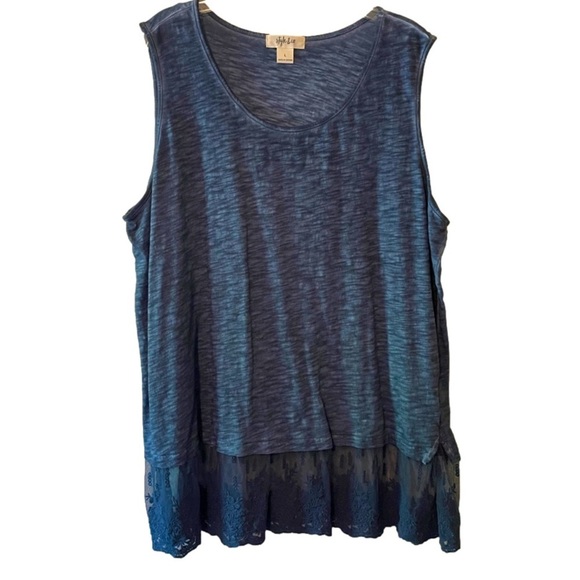 WOMEN’S Distressed Tank Top NWOT - Picture 1 of 10